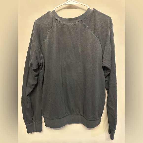 Rare Retro Wildfox Charcoal Gray “HOT” Sweater Large - Picture 4 of 4